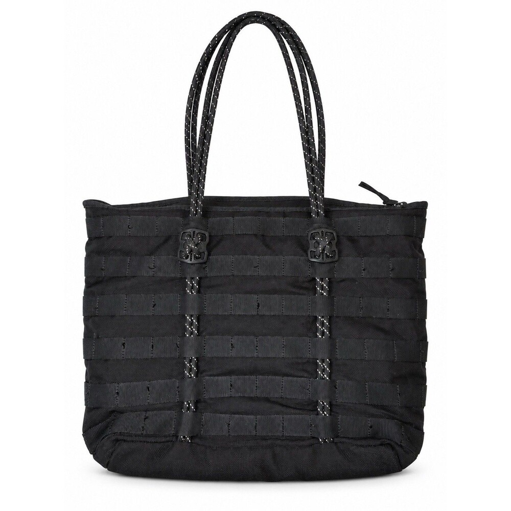Nike AF 1 Winterized Issue Equipment Tote Bag Black Utility Webbing Zip Tote